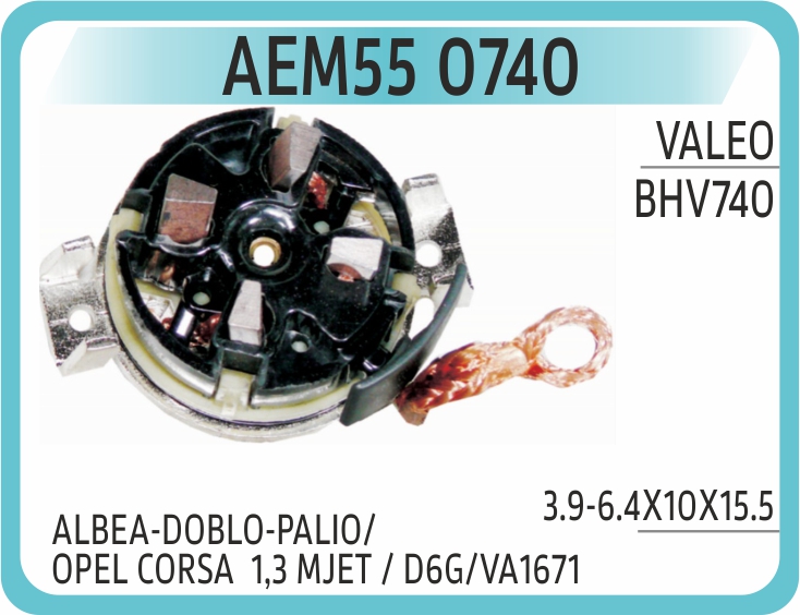 AEM55 0740 KOMUR YUVASI BHV740 ALBEA-DOBLO-PALIO/ OPEL CORSA
